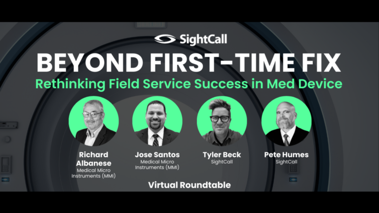 Beyond First-Time Fix: Rethinking Field Service Success in Med Device