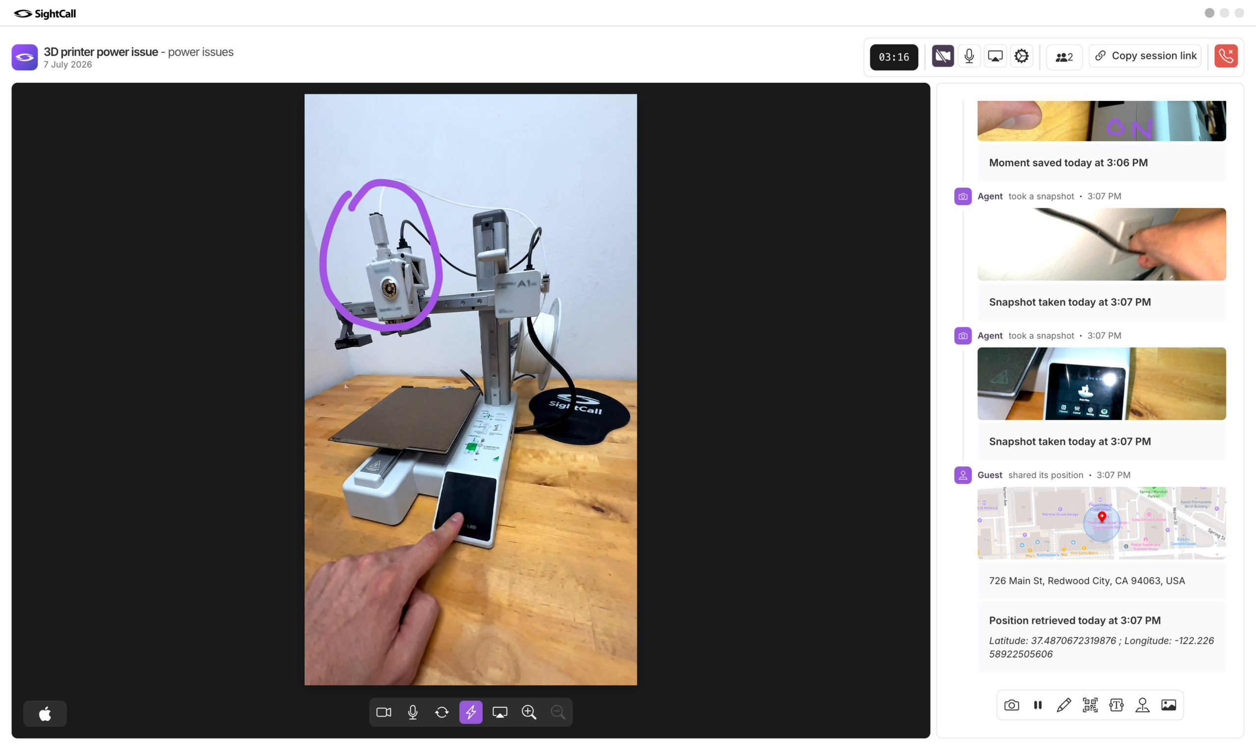 Remote Visual Support