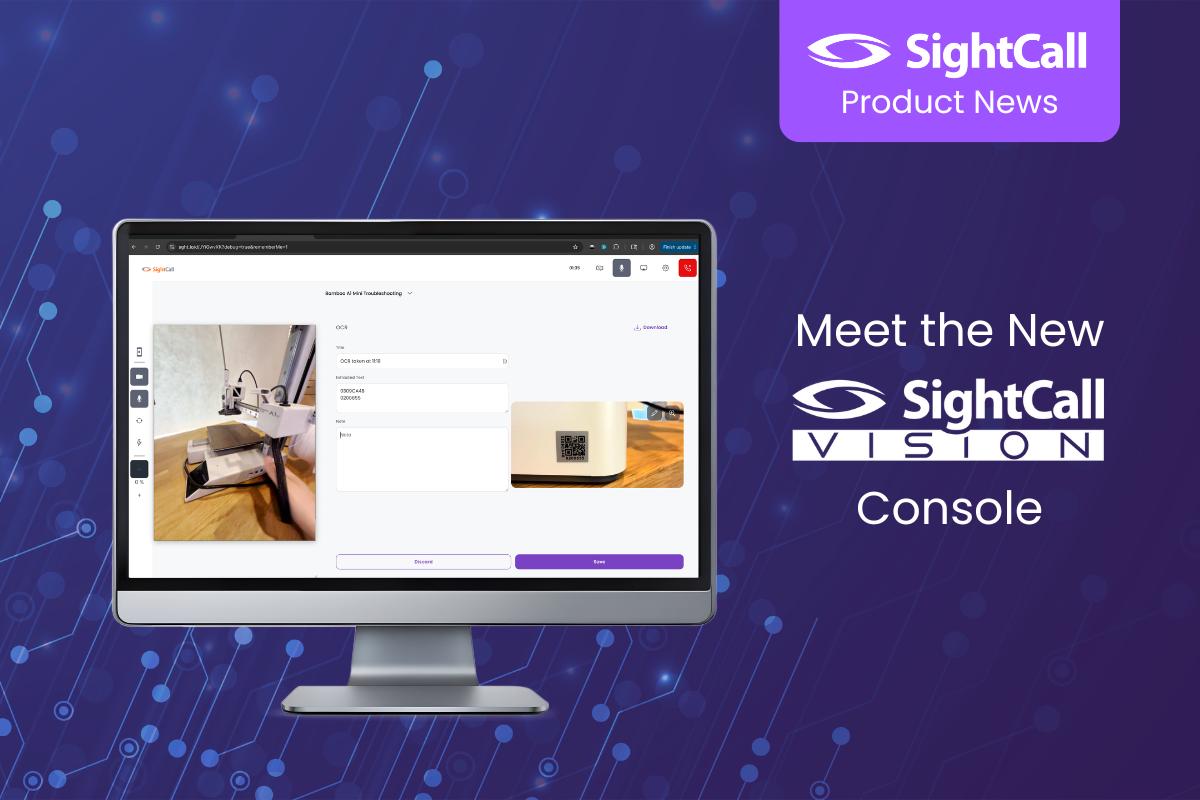 sightcall vision console overview